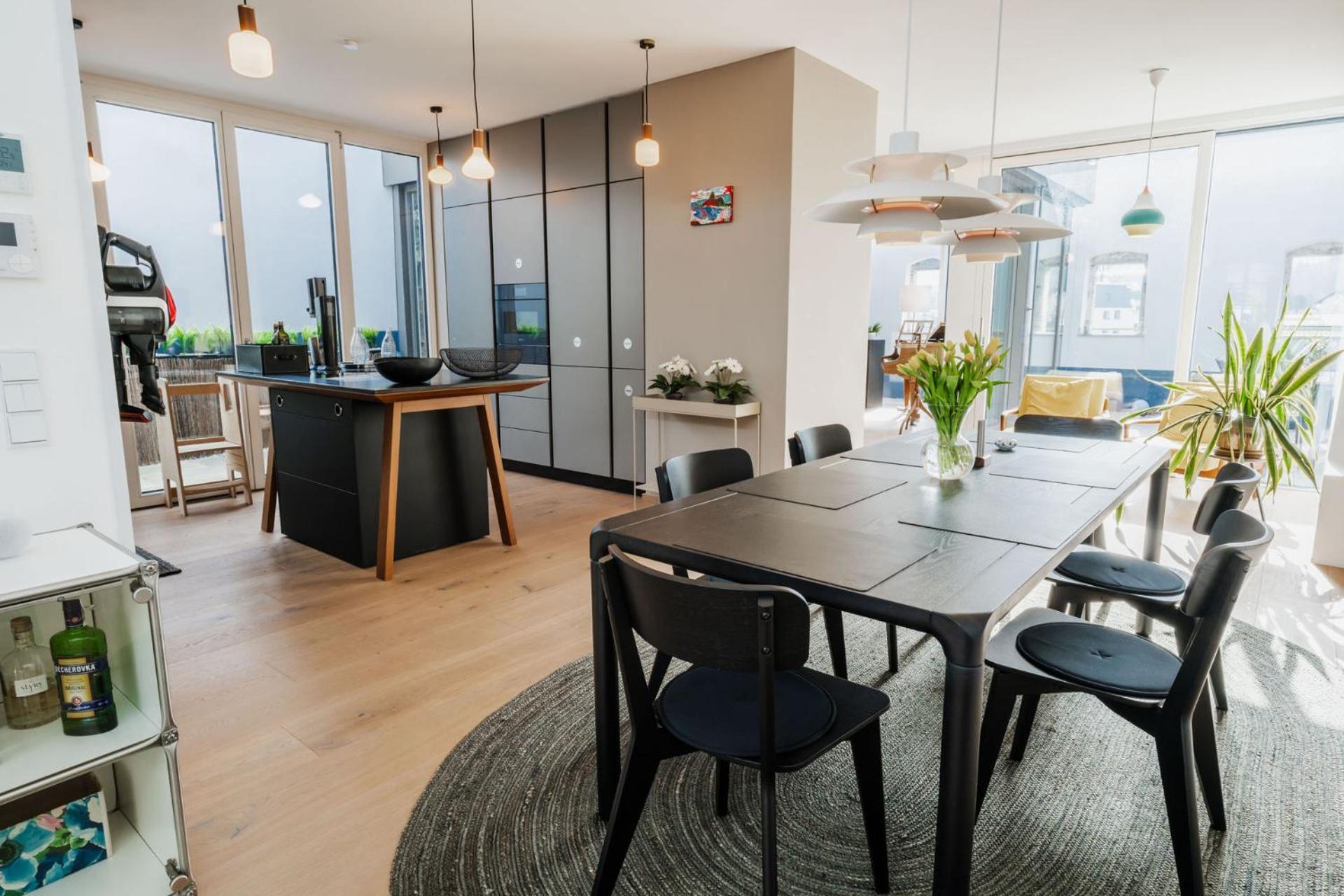 Luxus Penthouse Mit Panoramablick Lägenhet Bad Ischl Exteriör bild